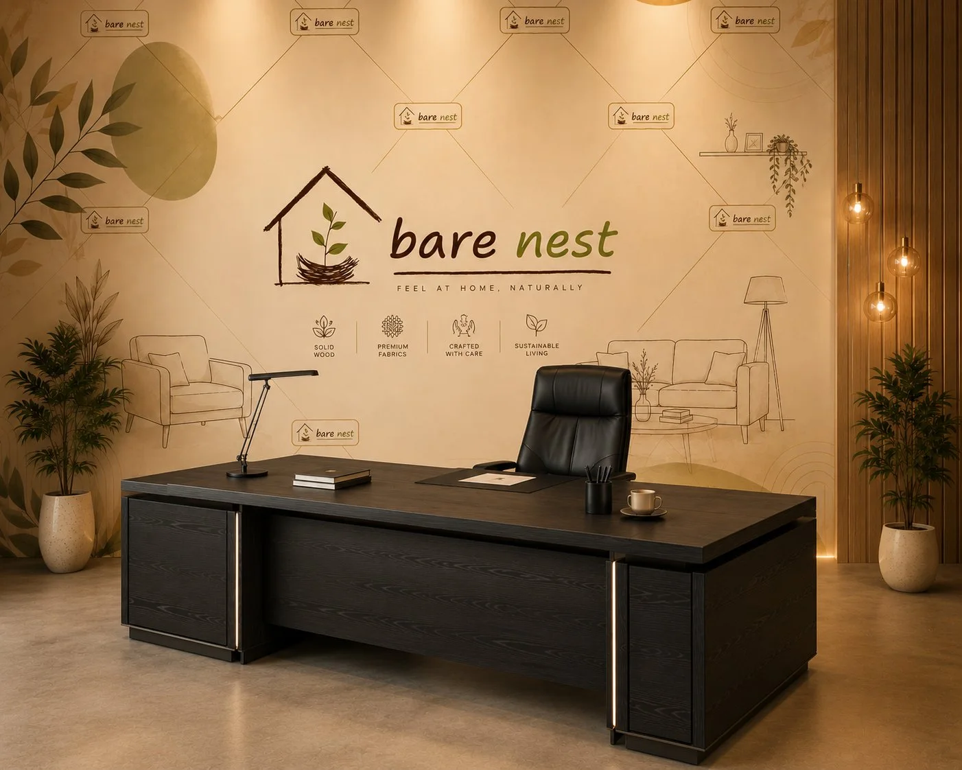Ekam Executive Desk detail 4