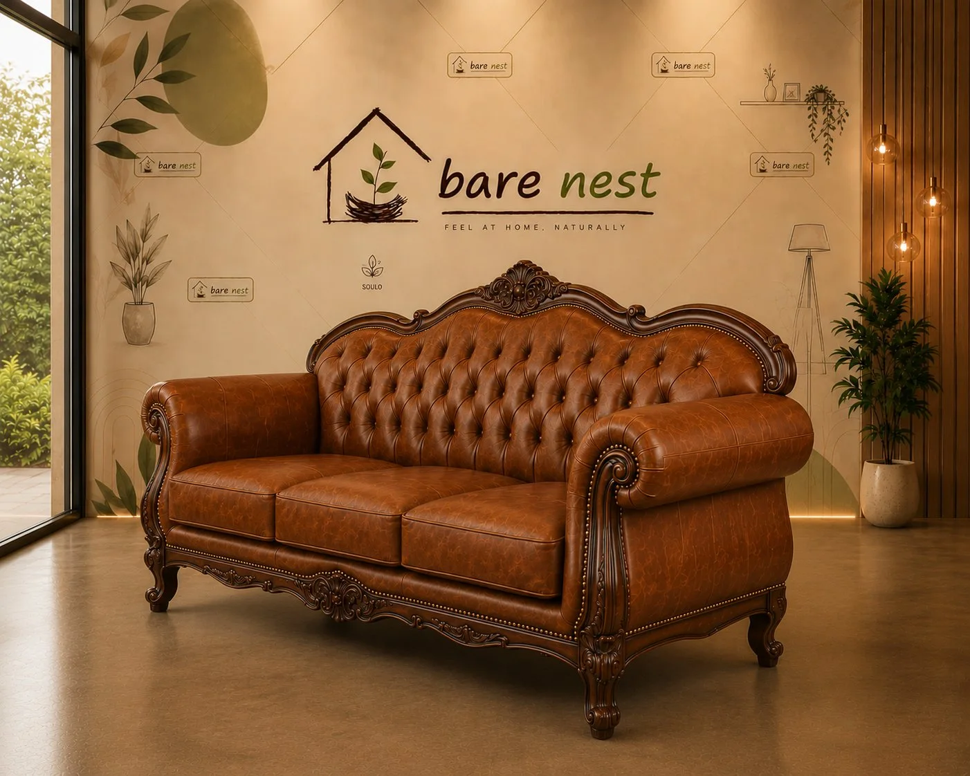Rama Royale Sofa detail 3
