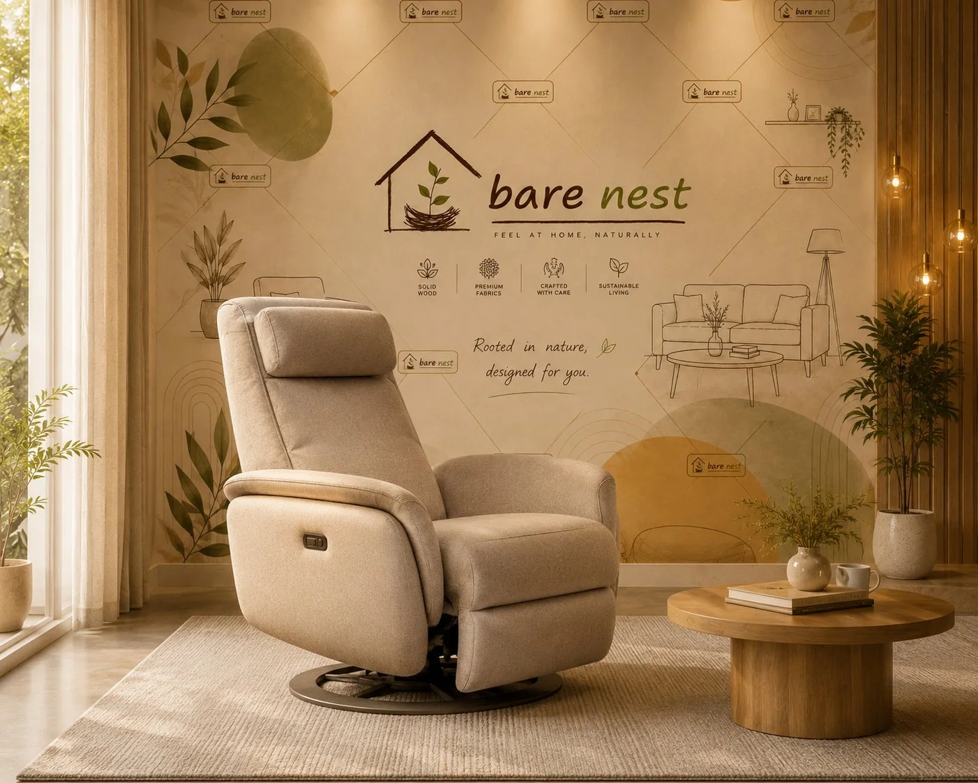 Luxe Reclining Comfort Chair