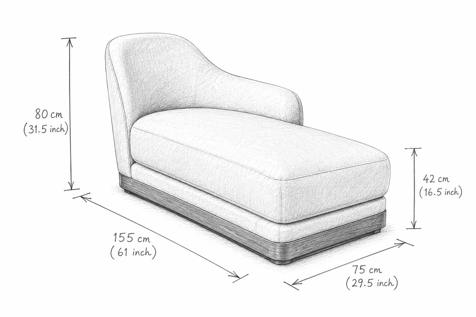 Luxe Curve Accent Chair detail 5