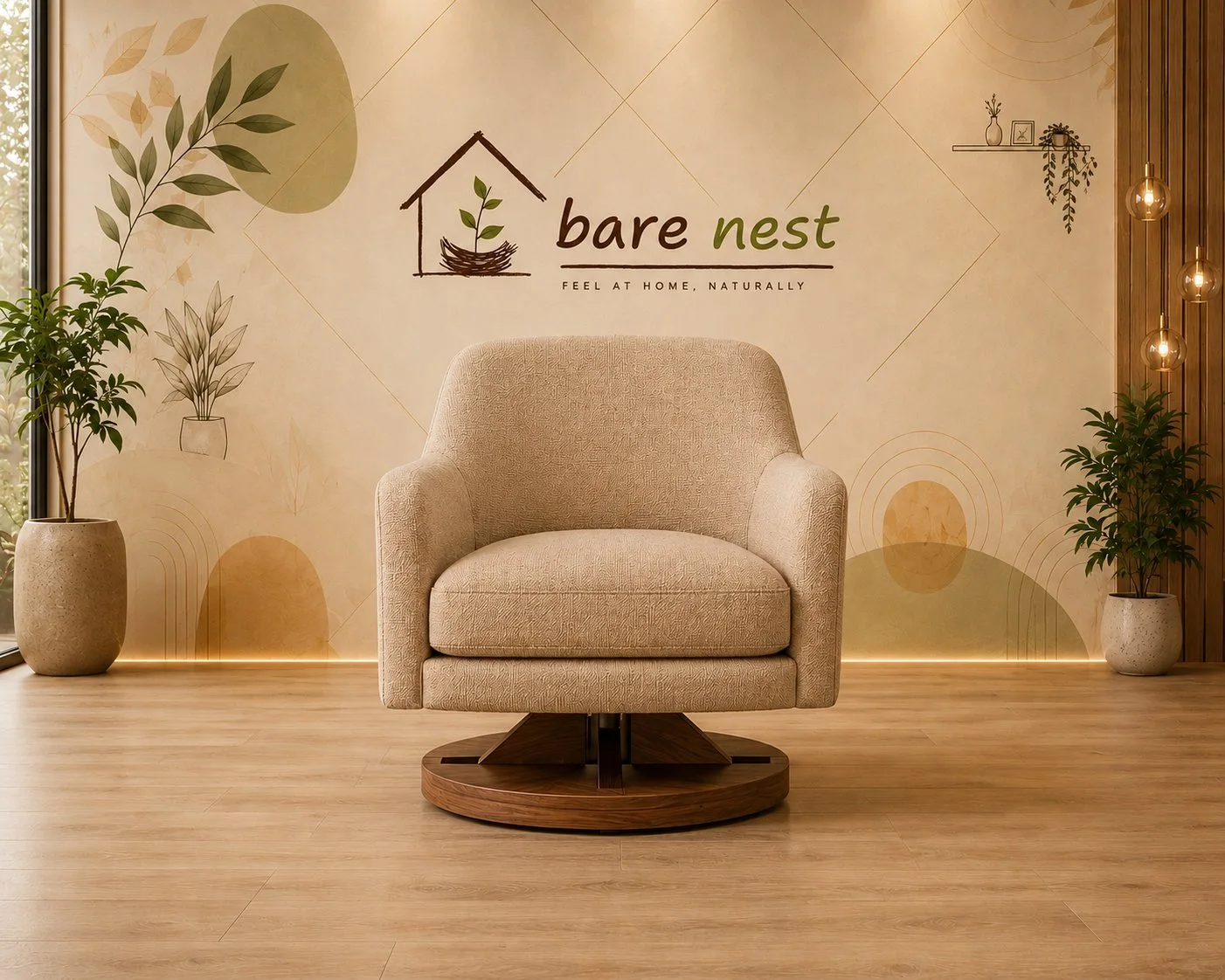 Swivel Luxe Accent Chair