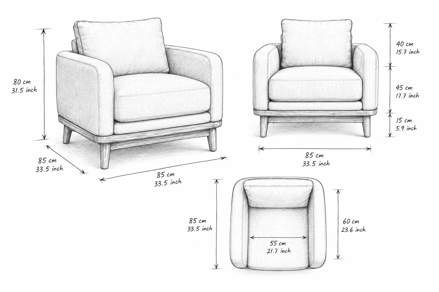 Comfort Lounge Chair detail 5