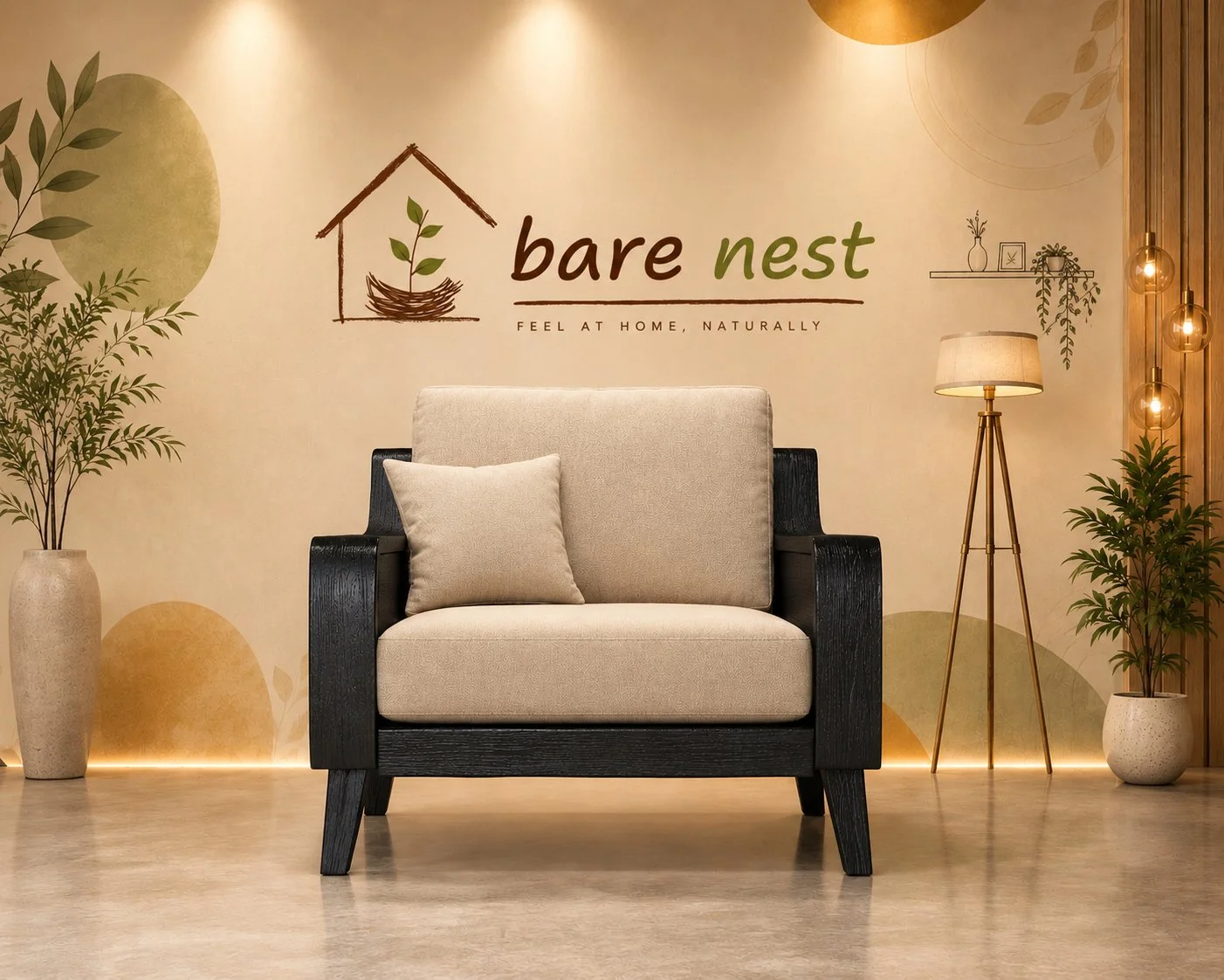 Noir Haven Comfort Armchair