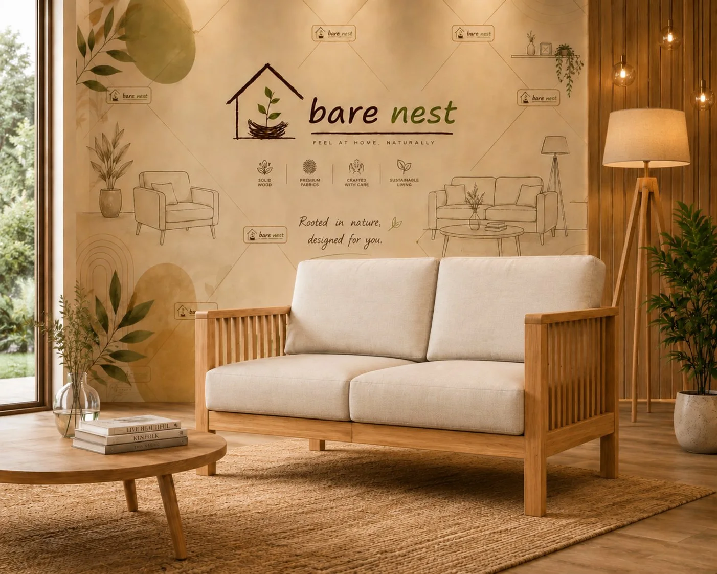 Natural Haven Wooden 2s detail 2
