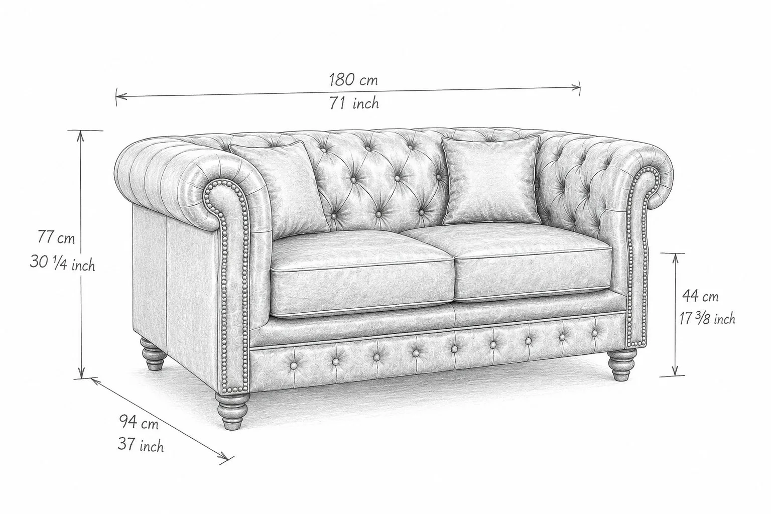 Chesterfield Luxe 2 detail 5