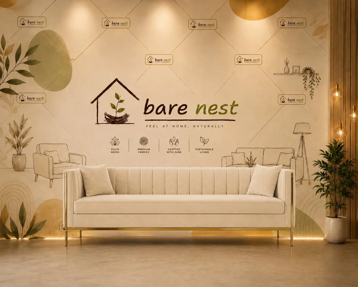Bare Nest Vertical Luxe sleek